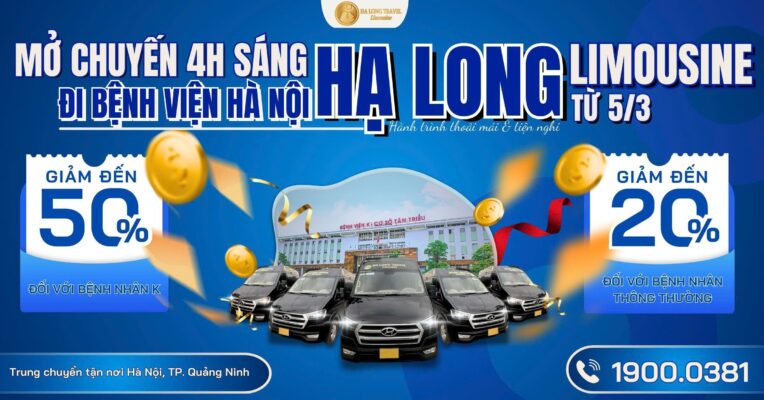 Nhà Xe Hạ Long Travel Chính Thức Mở Chuyến 4h Sáng Từ Hạ Long Đi Hà Nội! 8 mo chuyen 4h sang tu ha long di ha noi